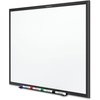 Quartet Dry-Erase Board, 48"x36", Aluminum Frame, Black QRTS534B